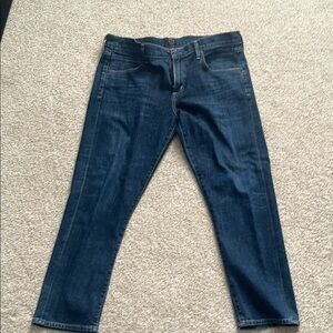 Citizens Of Humanity Blue Straight Leg Denim